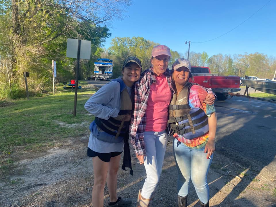 A fishing outing for participants in the Transformations Recovery Program in West Monroe, LA